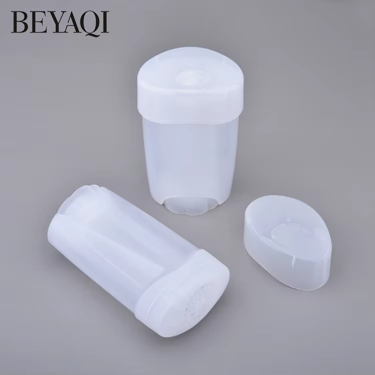 Solid Perfume Antiperspirant Deodorant Stick Container 45g Plastic Deodorant Bottle With Screw Cap Seal manufacture