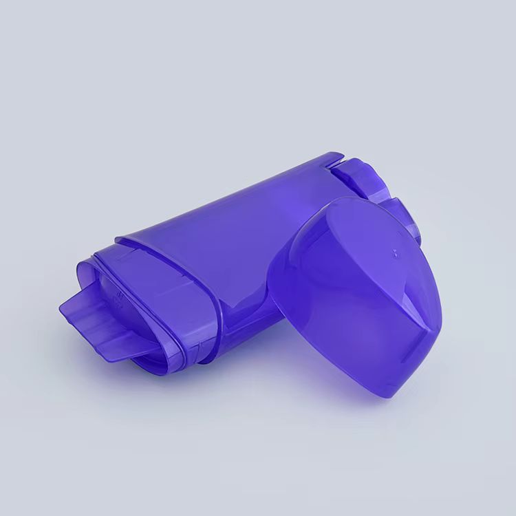 New Custom Luxury White PP Fragrance Deodorant Bottle 40g 65g Antiperspirant Women Men Plastic Solid Deodorant Stick Bottle details