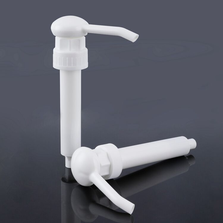 L5601 New Developed Manufacture Salad Sugar Sauce Hand Pump Syrup,ketchup Soda Syrup Pump,30cc Honey Plastic Syrup Pump Dispenser