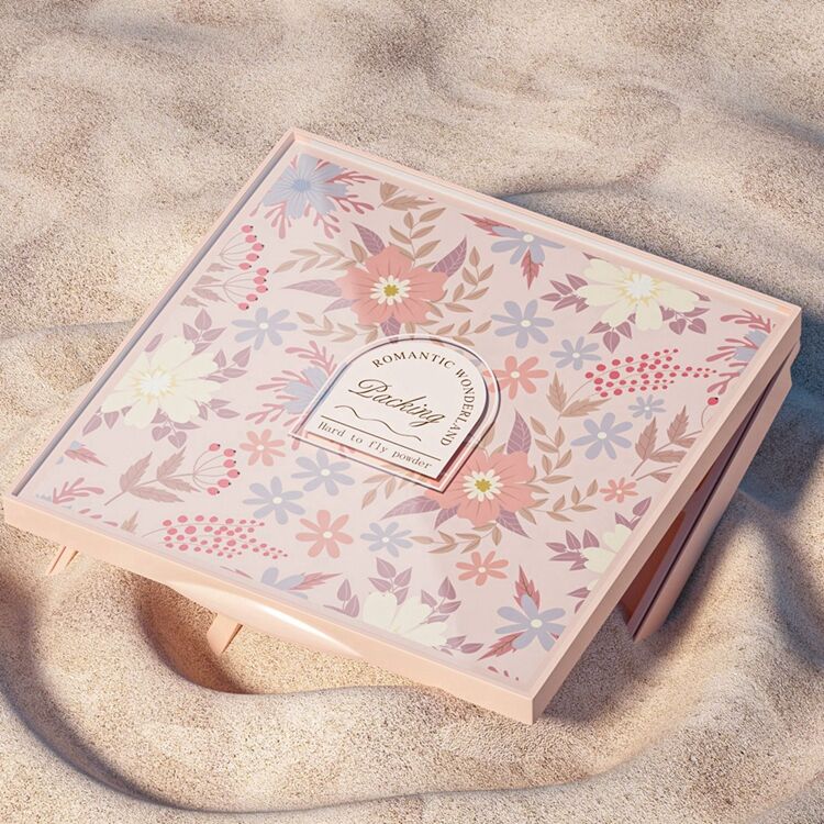 PC7037 Wholesale Makeup Eye Shadow Palette Empty Eyeshadow Palette Case,hard case Eyeshadow Palette,eyeshadow Powder case factory