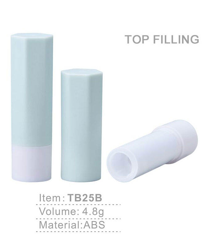 tb25 round slim lipstick tube environmental protection lipstick biodegradable lipstick container lipbalm packaging customized-2