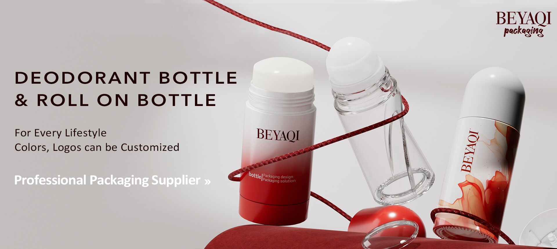 DEODORANT BOTTLE, ROLLON BOTTLE, Professional Packaging Supplier