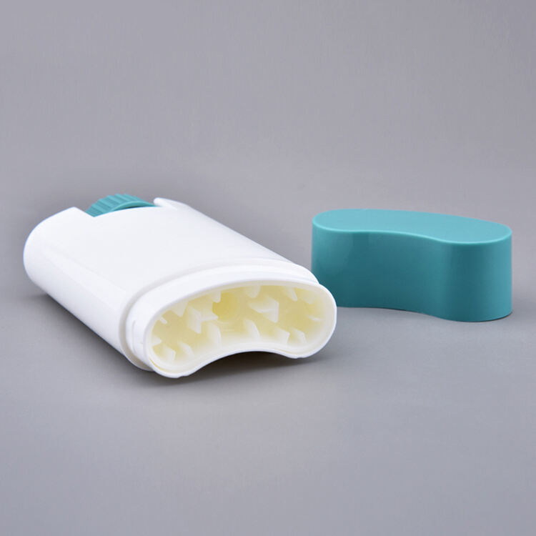 TB31 Wholesale PP Plastic Twist up 20g Flat Deodorant Packaging Stick Container,recipiente Desodorante Cosmetic Deodorant Bottle