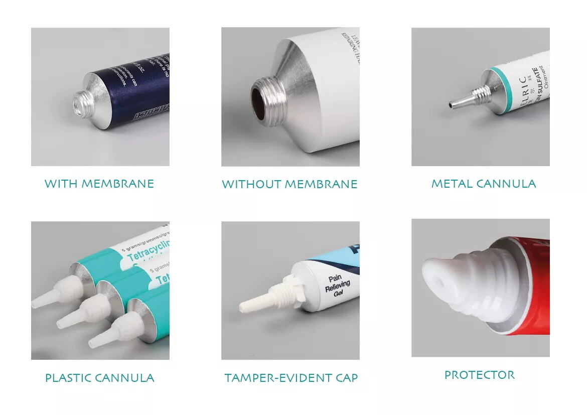 AAT Factory Price Sale Empty Cosmetic Packaging Cosmetic Soft Aluminum Tube,soft Tubes Packaging Pure Aluminum Tubes Cosmetic manufacture