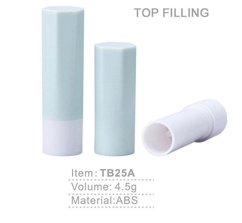 tb25 round slim lipstick tube environmental protection lipstick biodegradable lipstick container lipbalm packaging customized-1