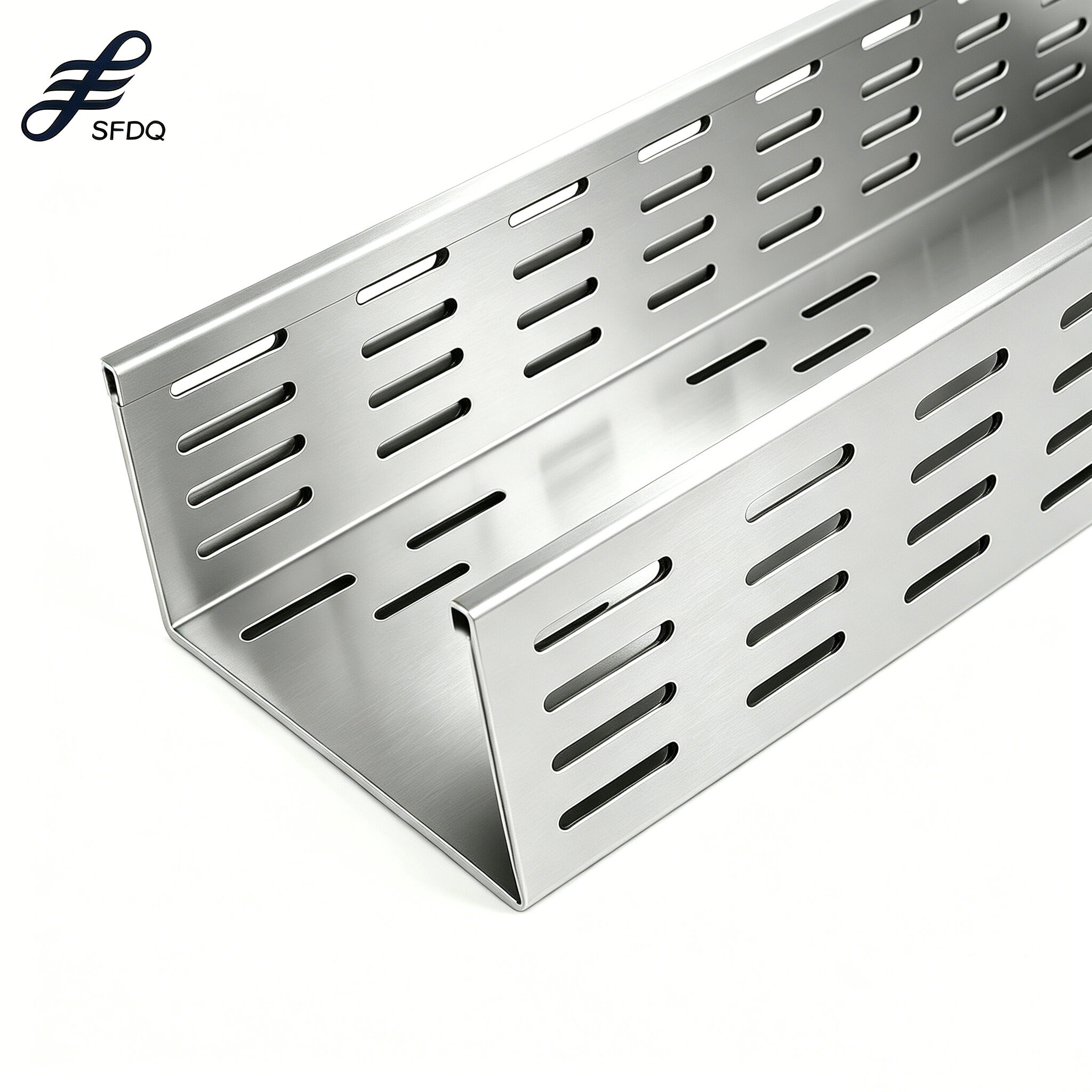SFDQ CE Customized Stainless Steel Pre-galvanized Perforated Cable Tray OEM ODM