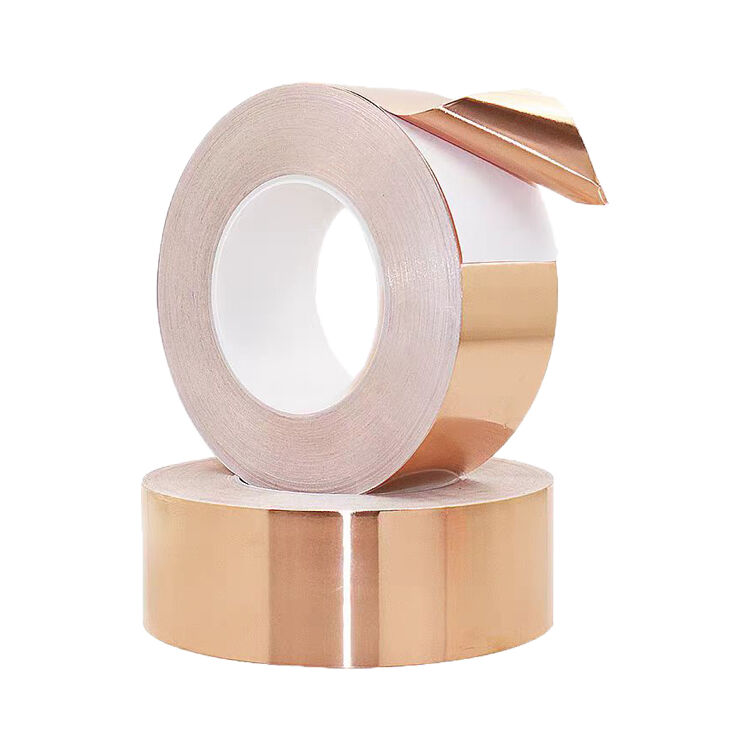 High Purity Copper Conductive Tape Excellent Conductivity EMI Shielding for Electronics Solderable