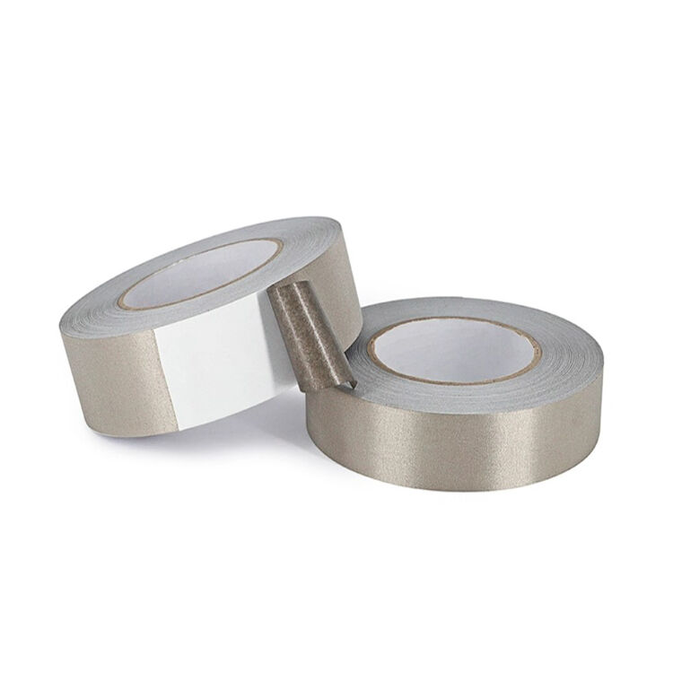 Black Conductive Shielding Fabric Tape With Nickel Coating for EMI ESD and RFI Full Protection
