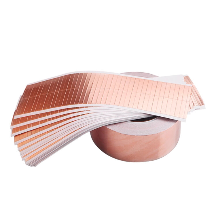 Electromagnetic Shielding Copper Foil Tape RoHS Certified for Electronic Devices