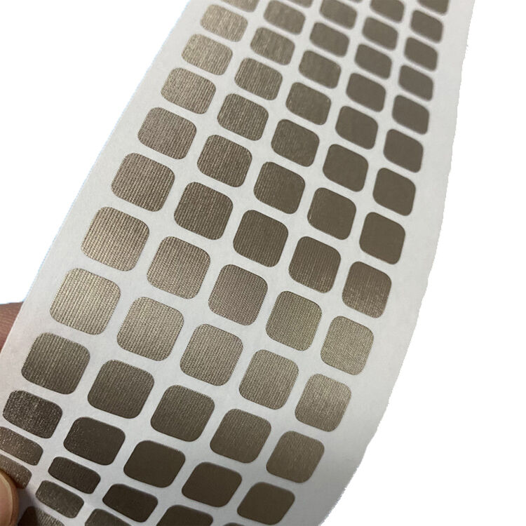 Nickel Copper Coated Shielding Tape High Adhesive for Wireless Charger and LCD Display Assembly