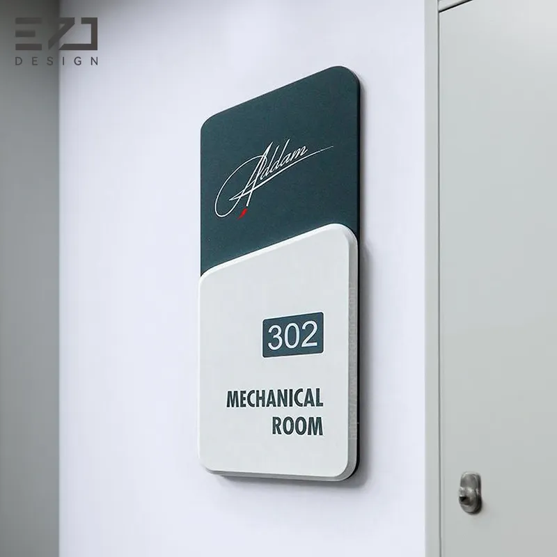 Office Sign Name Plates