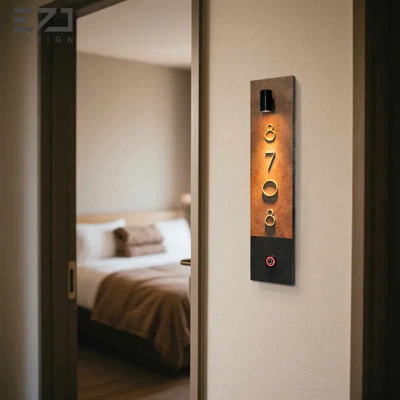 Hotel Room Numbers for Doors