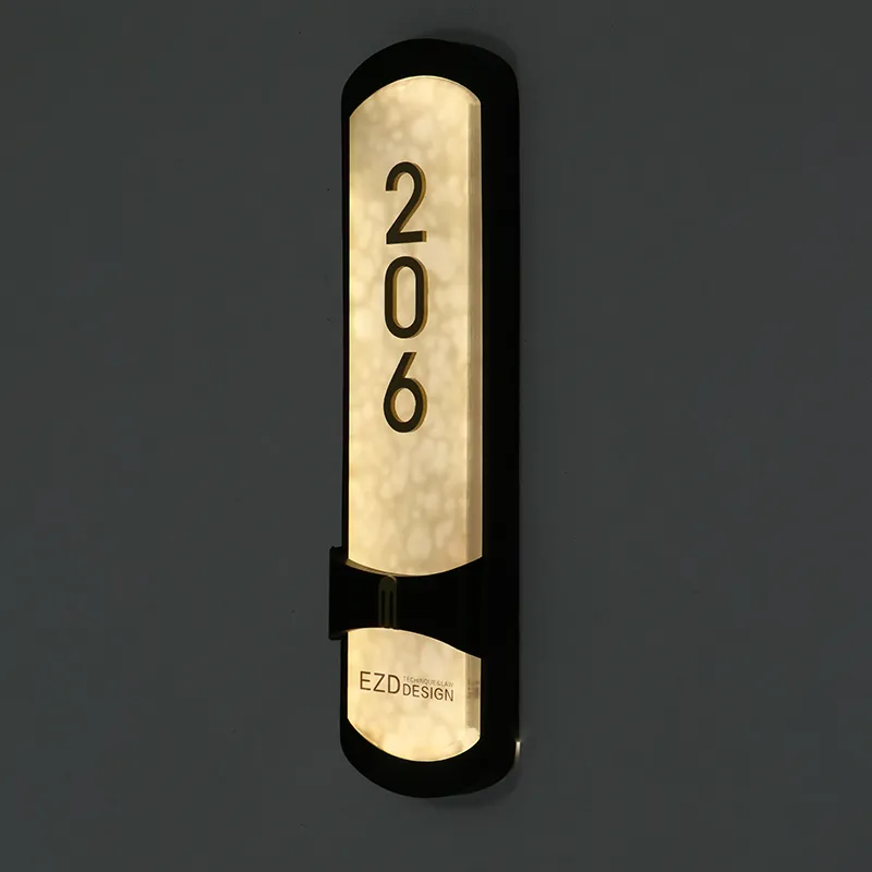 Hotel Interior Signage
