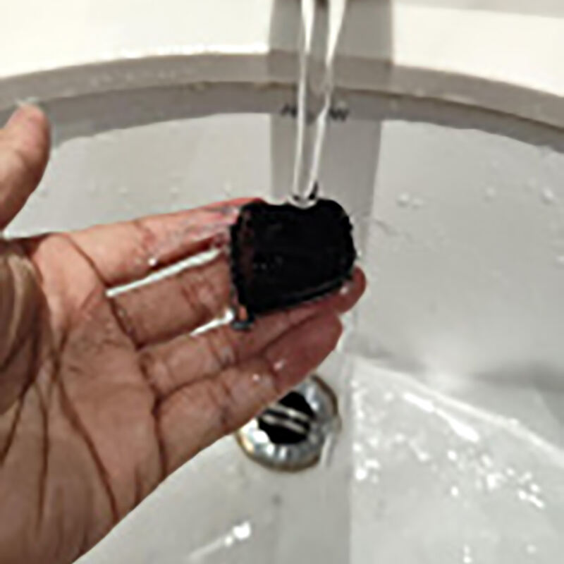 21. Blade head cleaning test