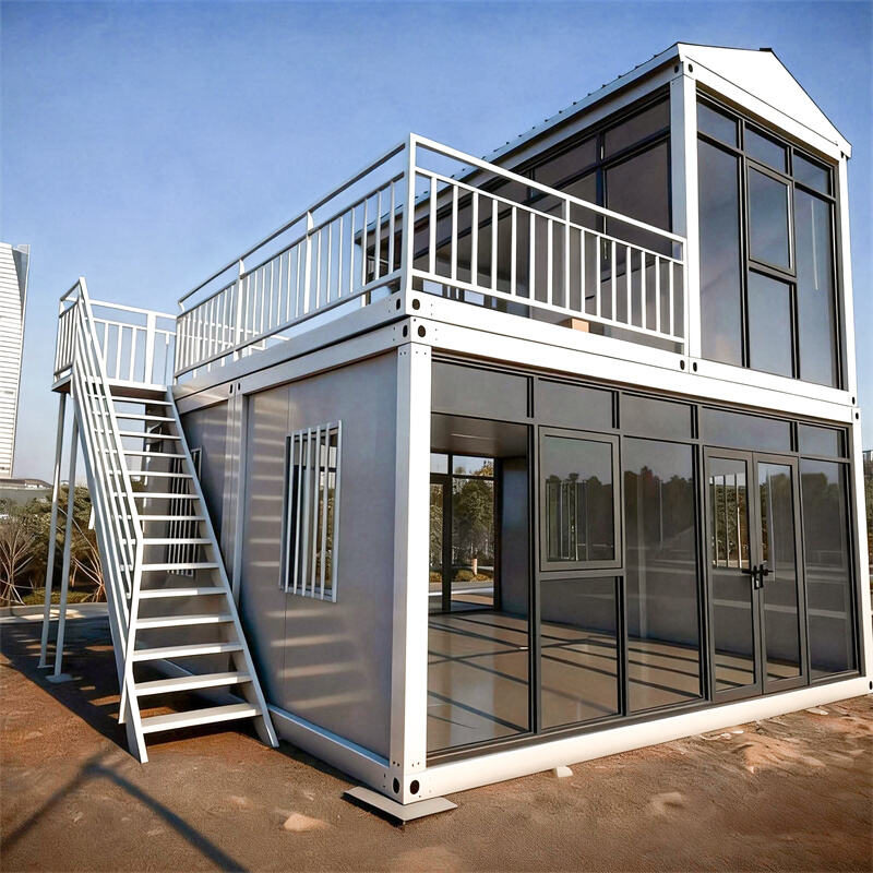  Glass curtain wall container house
