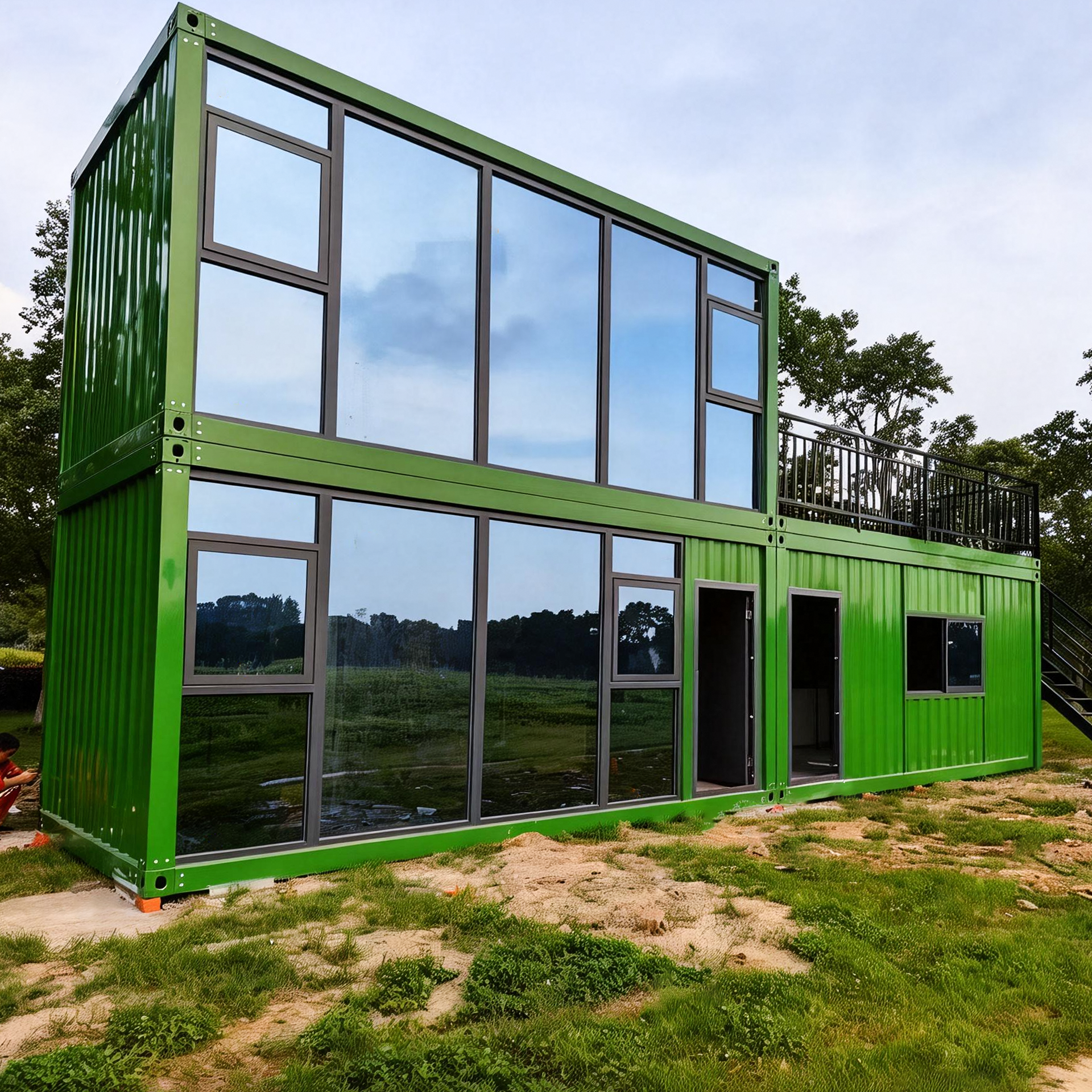 Corrugated Container House | Xiemei Steel