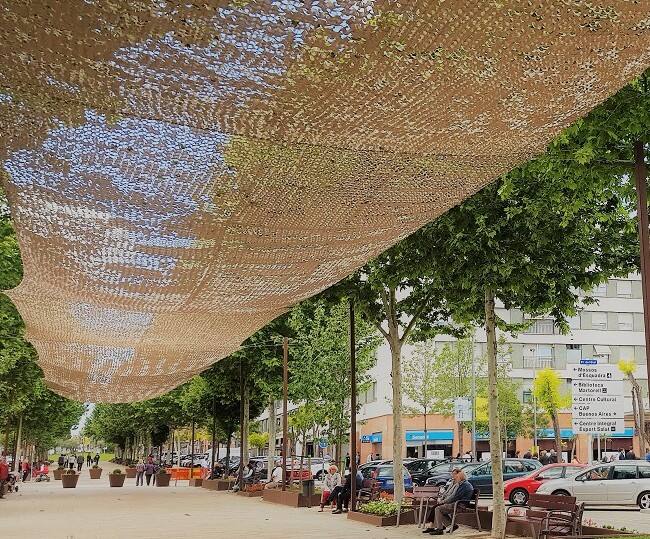 From Battlefield to Backyard: The European Embrace of Camouflage Nets for Stylish Shade and Design4