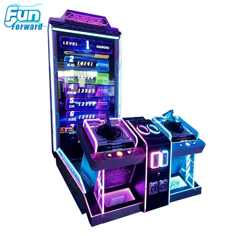 Funforward Chain Arcade Solution Shooting Gun Game Machine Coin Operated Game Arcade Machine Package