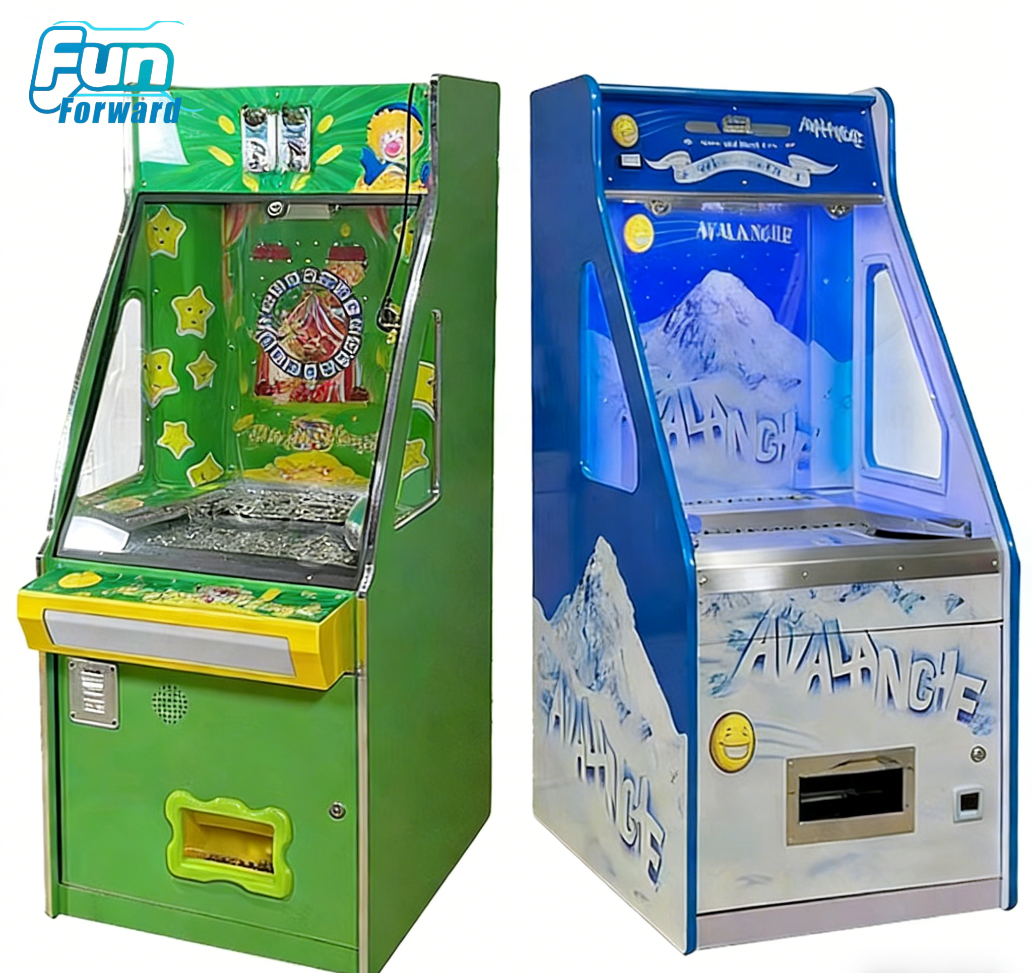 Funforward Arcade Space Planning Coin Pusher Premium Metal Arcade Game Machine Professional Arcade Manufacturer