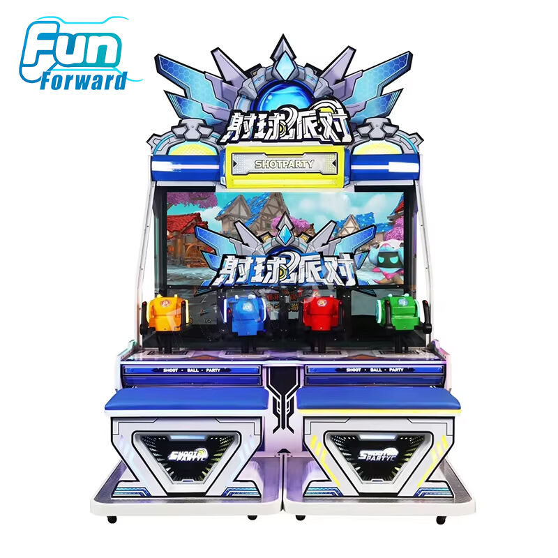 Multi-site arcade solution family arcade solution theme park indoor playground playground safety certification large-scale arcade setup