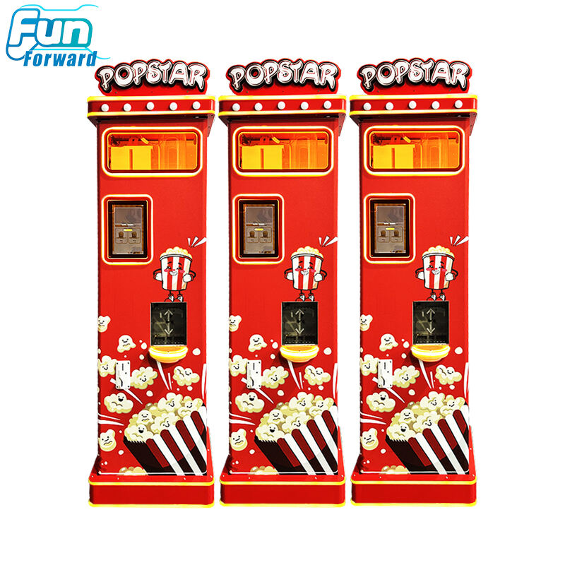 Professional arcade manufacturer mall popcorn vending machine one-stop playground solution