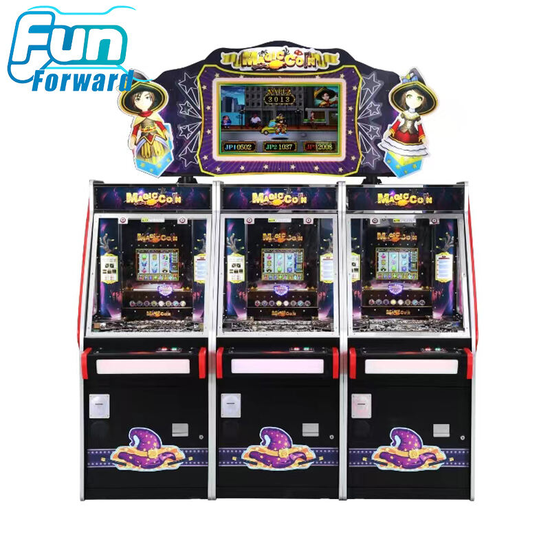 Funforward Win Lottery Arcade Game Machine Professionally Made Indoor Adult Metal Coin Pusher for Sale for Amusement Center