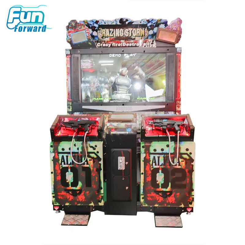 Funforward Theme Park Indoor Playground Kids Arcade Shooting Gun Game Machine Coin Operated Game Shooting Machine for Sale for Arcade Solution Customization