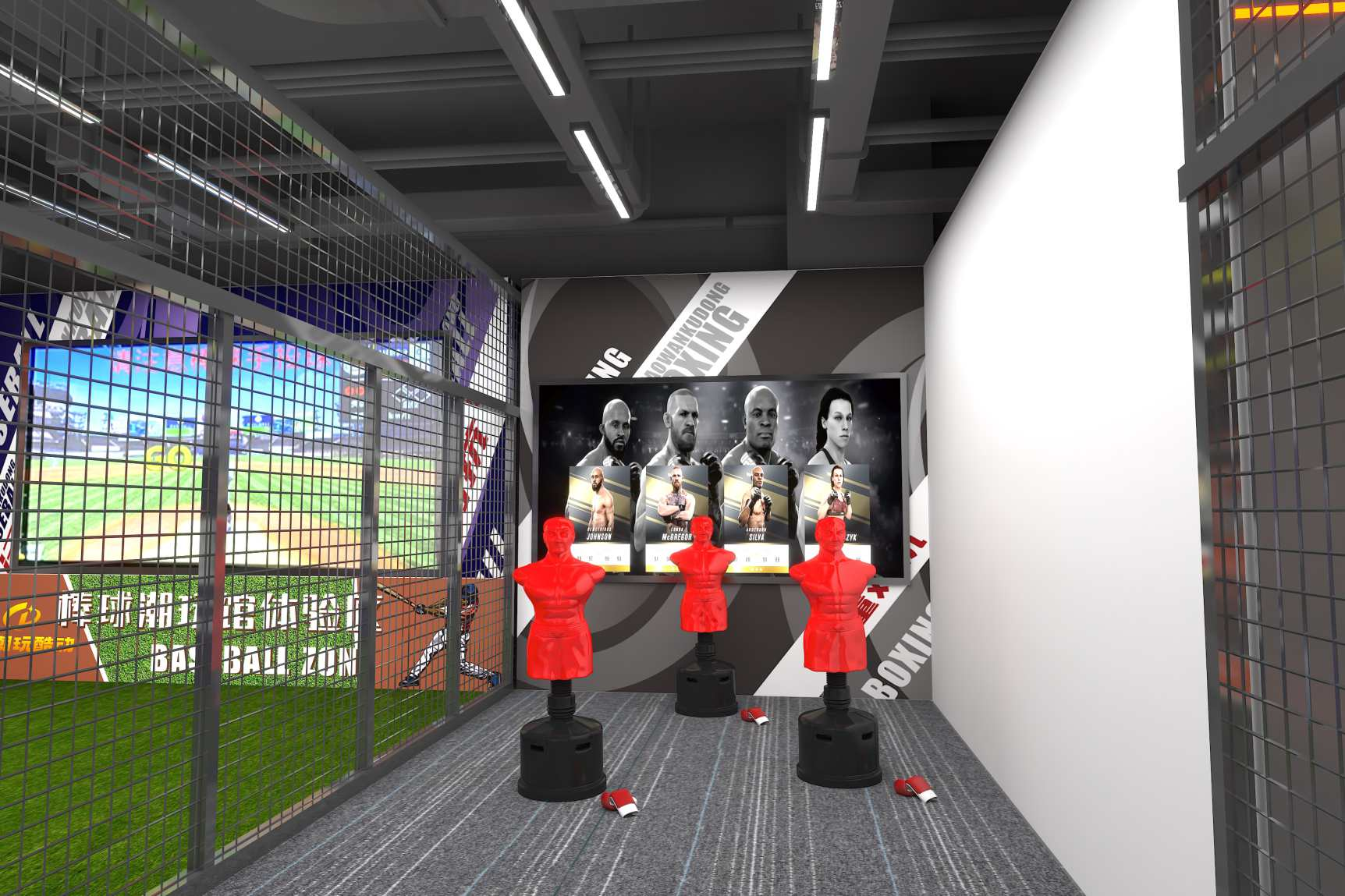 video game sports and trendy play hall724-5