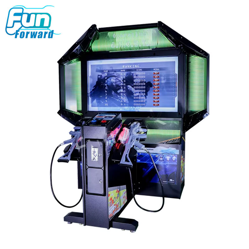 Funforward 3D arcade floor plan large-scale arcade setup ASTM certified playground USA commercial playground project solution