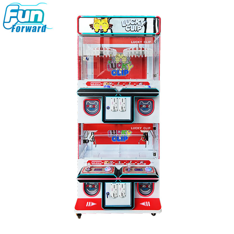Funforward CE certified commercial claw machine Four Player Recreation Claw Arcade Game Machine 
