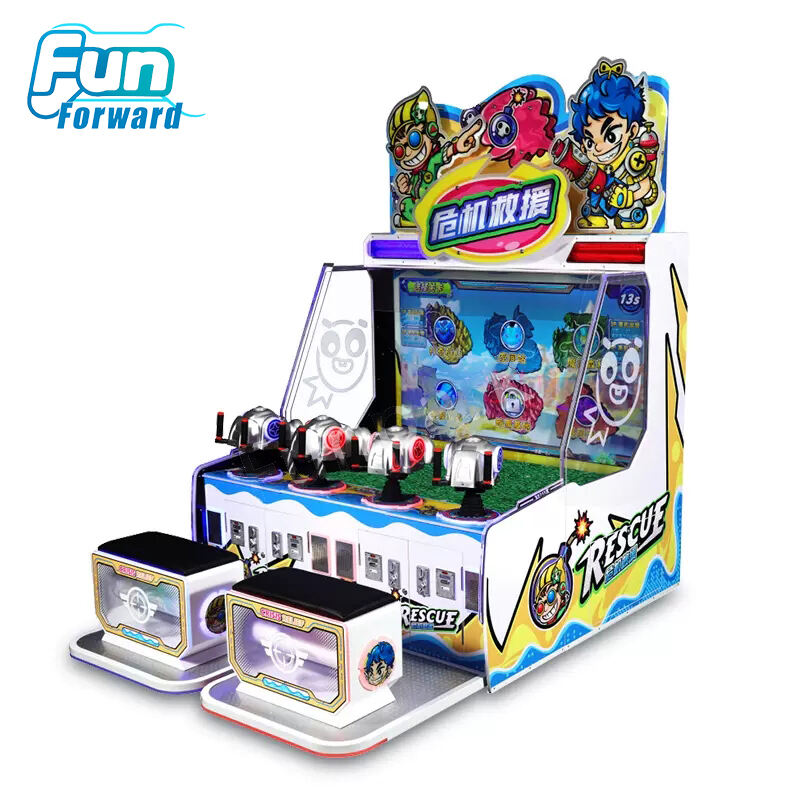 Funforward One-Stop Arcade Solution Coin Operated Arcade Games 4 Players Ball Shooting Simulator Game Machine Ball Shoot Party for Sale