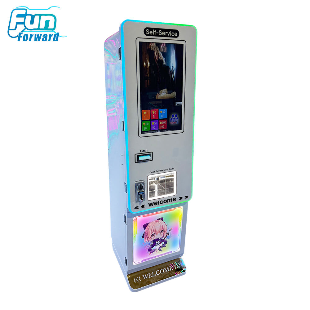 Funforward Commercial Arcade Solution Coin  Auto Atm Currency Exchange Machine Coin Change Dispenser for Arcade Setup Company