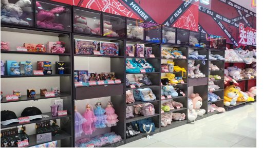 the opening and operation of a claw machine house509-4