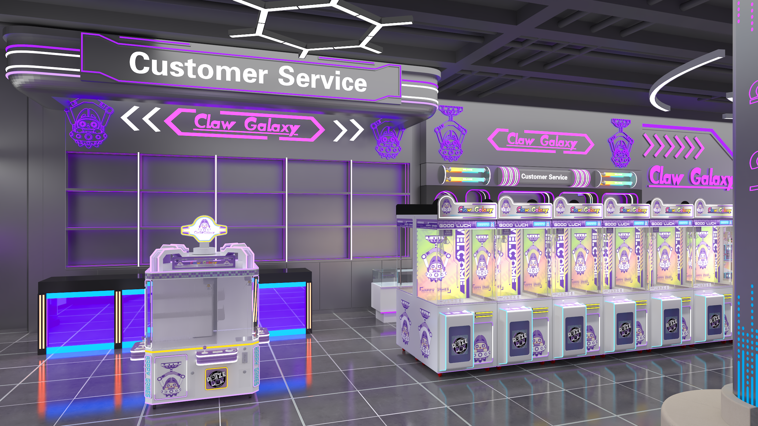 “Claw Galaxy”Claw Machine House
