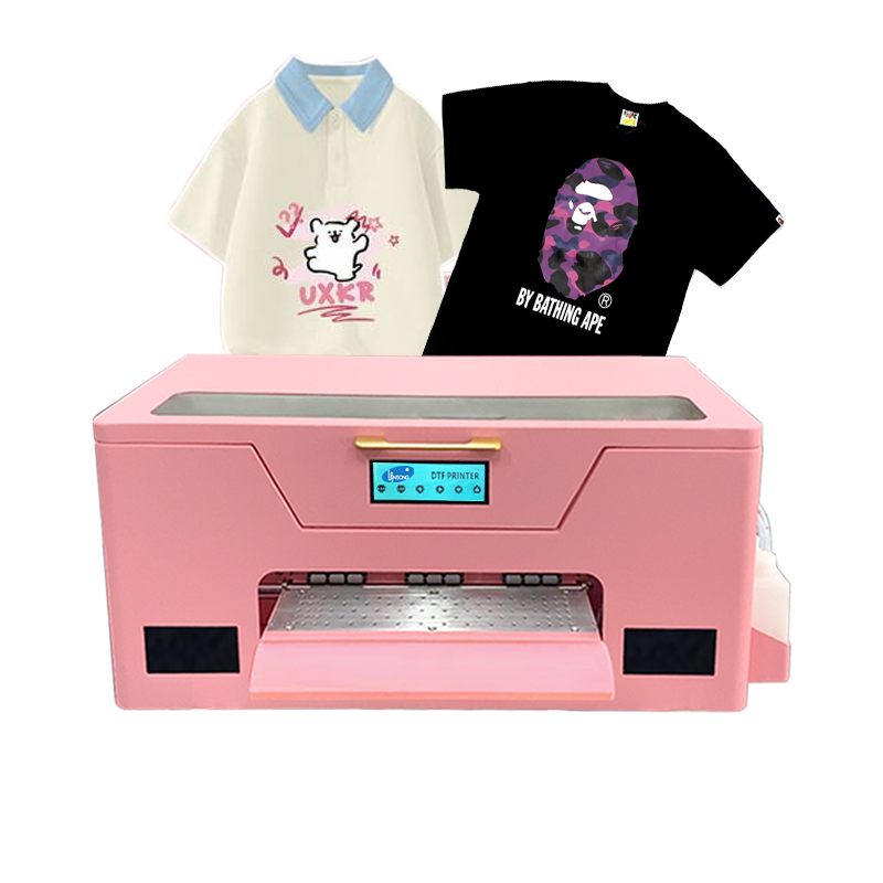 Prožijte budoucnost tisku s naším tišším růžovým DTF tiskárnou