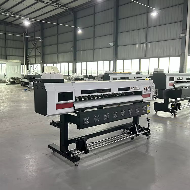 Cheapest 1.6m 1.8m 1800mm Eco Solvent Printer Xp600 I3200 Head 6ft Inkjet Printer Canvas Vinyl Sticker Printer Outdoor Plotter details