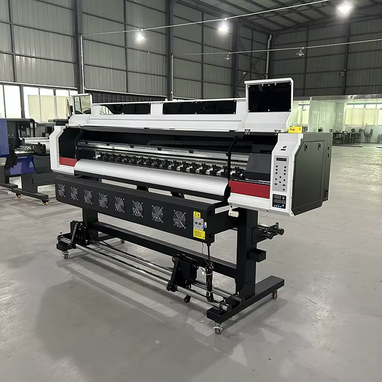 Cheapest 1.6m 1.8m 1800mm Eco Solvent Printer Xp600 I3200 Head 6ft Inkjet Printer Canvas Vinyl Sticker Printer Outdoor Plotter manufacture
