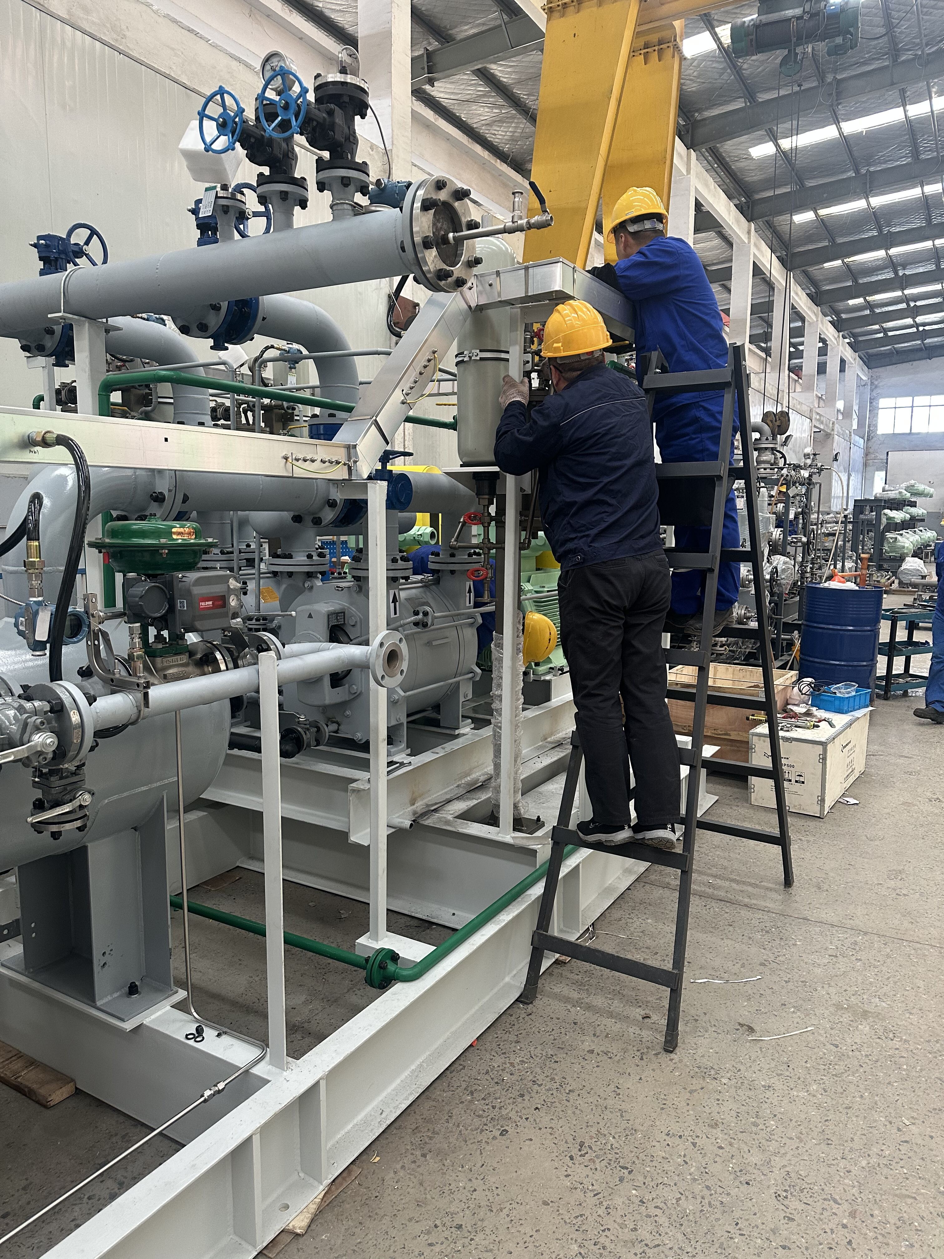 Jiangsu Golden Eagle Dual Mechanical Seal Auxiliary System PLAN 53B – On-Site Installation and Commissioning 