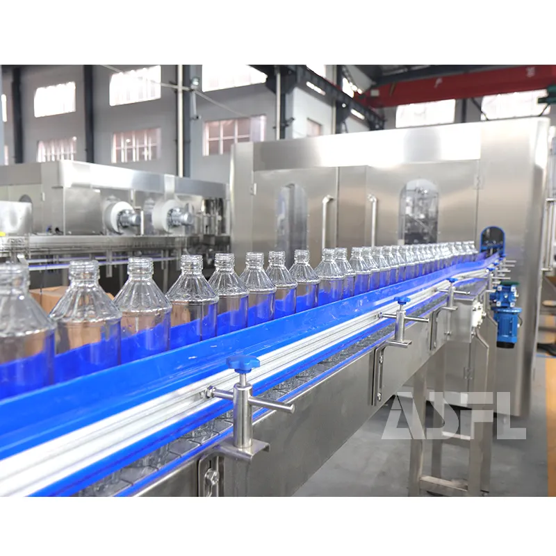 Carbonated Glass Bottle Filling Machine