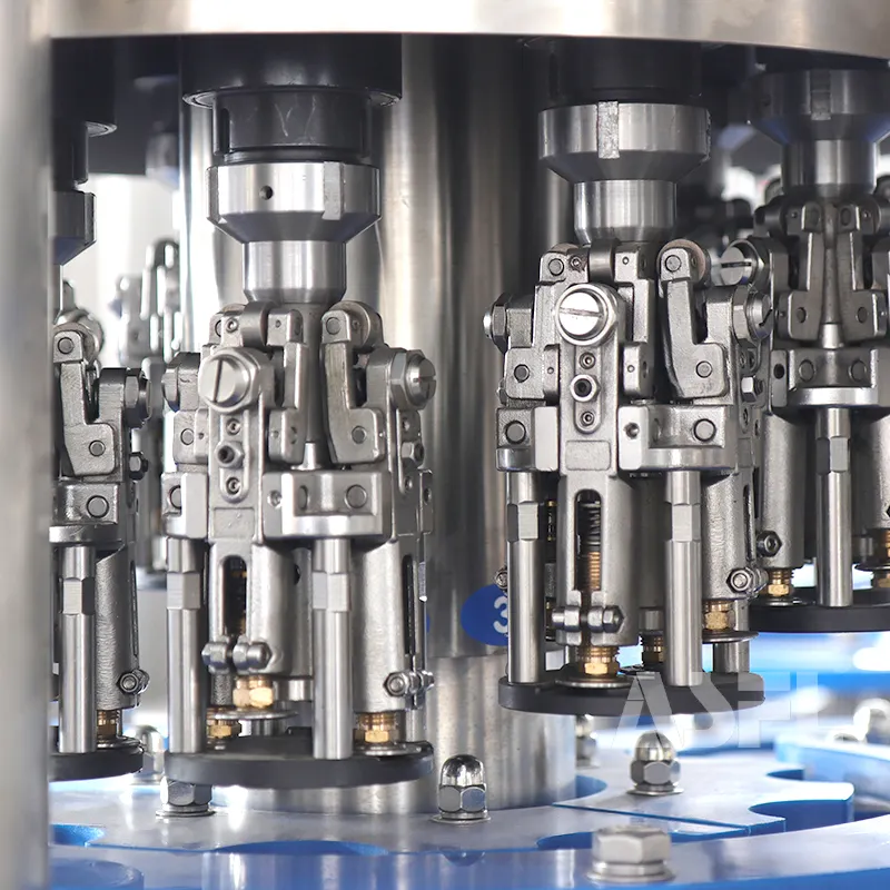 Carbonated Glass Bottle Filling Machine
