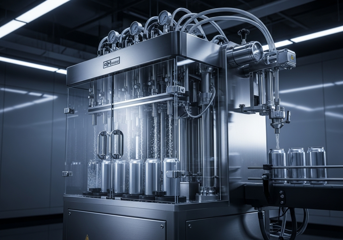 Carbonated Can Filling Machine