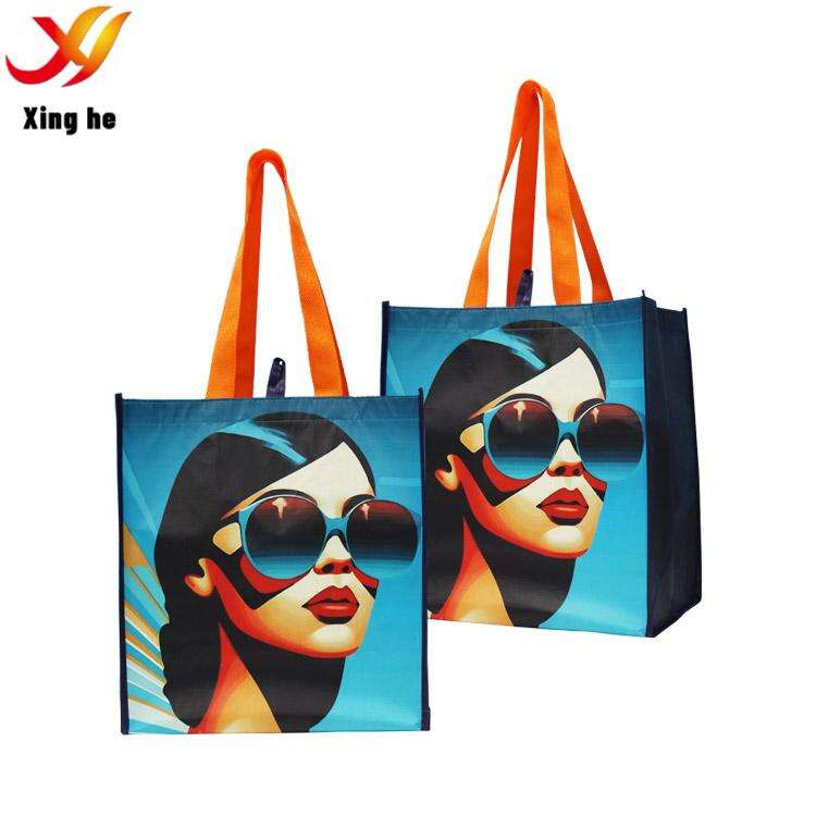 Sustainable, Durable, Reusable Custom RPET Shopping Bag