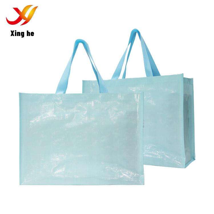 Stylish Eco Reusable Tote Personalized PP Woven Bag