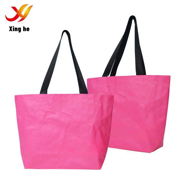 Custom Logo, Stylish Tote High-Quality PP Woven Bag