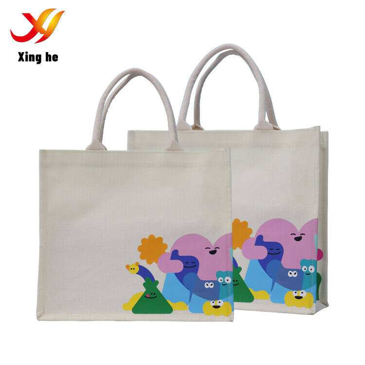 Reusable, Durable, Eco-Friendly Fashion Cotton Tote Bag
