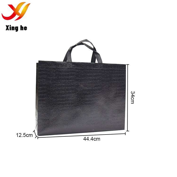 Lightweight, Fashionable Foldable Custom Non-Woven Tote Bag For high-end gifts