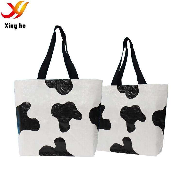 Fashion Durable Shopping Bag Eco-Friendly Custom PP Woven Tote Bag