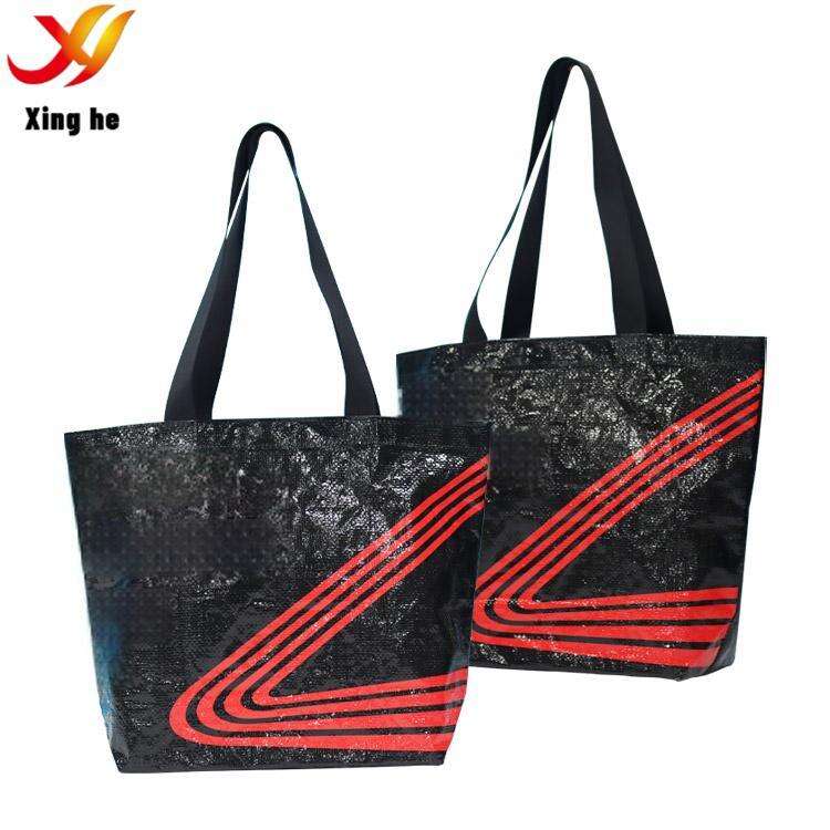 Durable Shopping Tote Eco-Friendly Custom PP Woven Bag