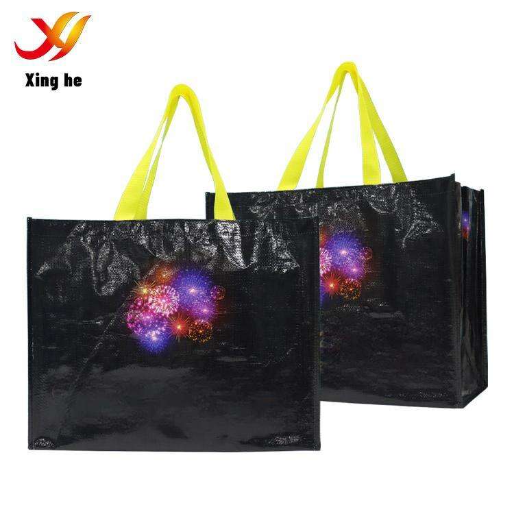Reusable Durable Custom Shopping Bag Stylish PP Woven Tote Bag