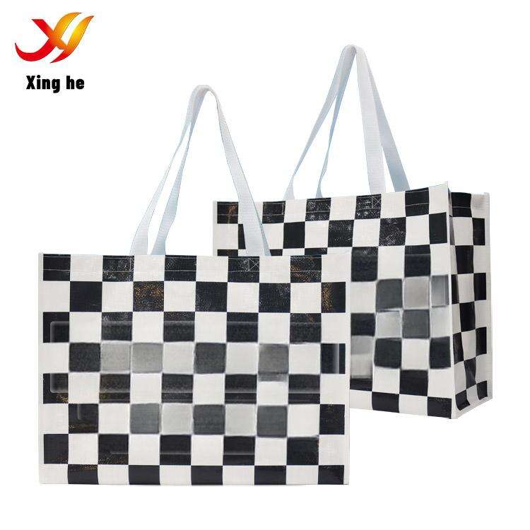 Eco-Friendly Shopping Tote Stylish Custom PP Woven Bag